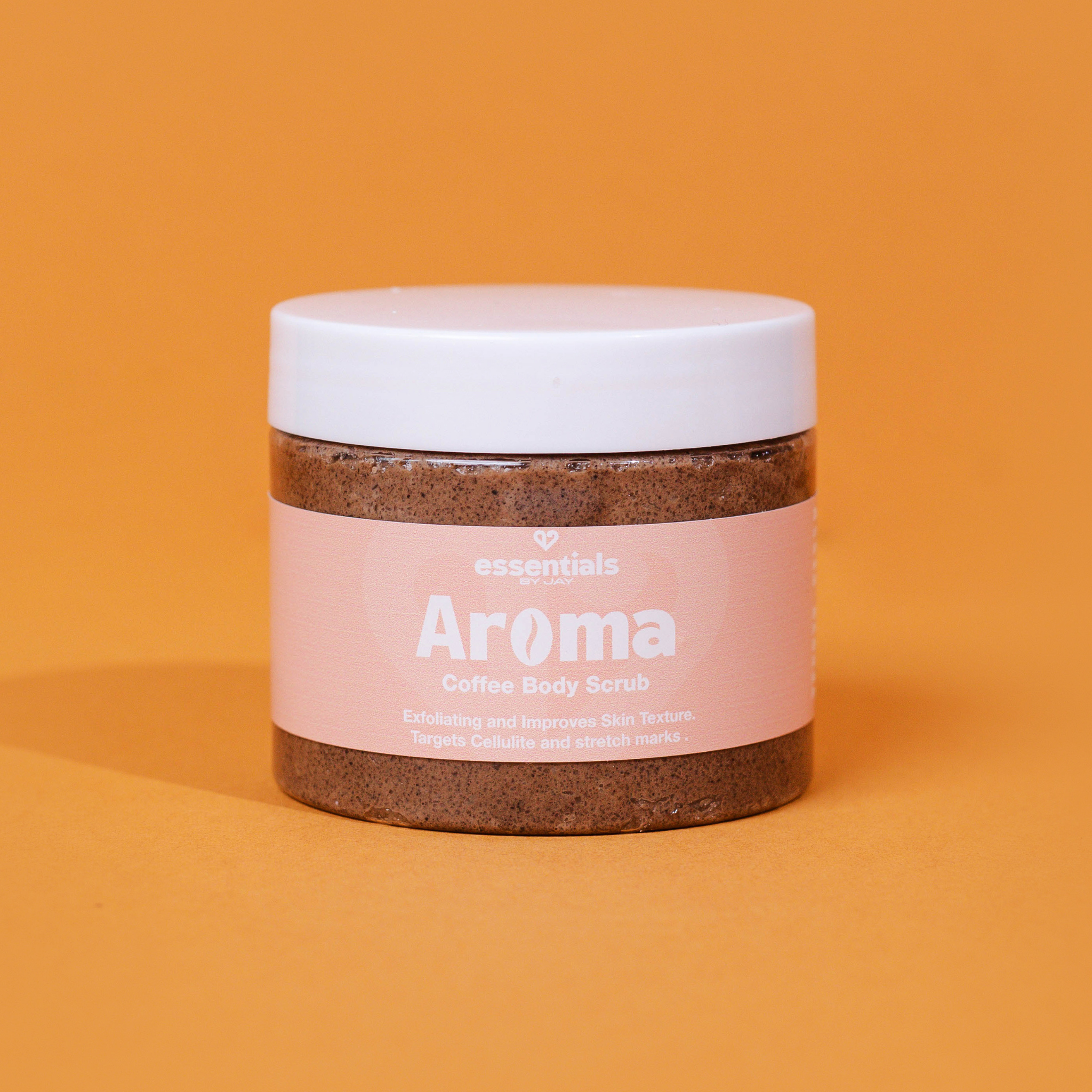 Aroma Foaming Coffee Body Scrub - Anti Cellulite &amp; Stretch Marks