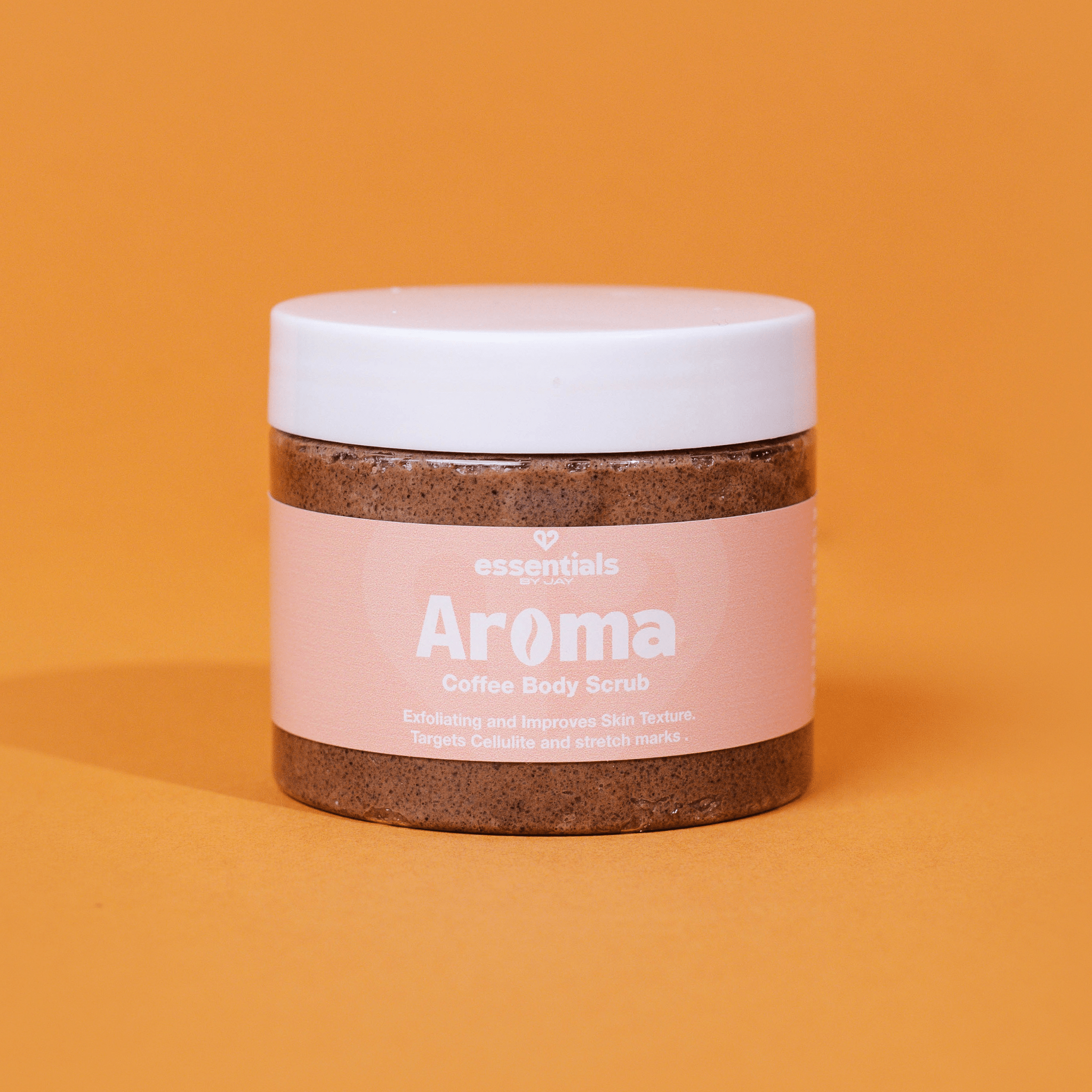 Aroma Foaming Coffee Body Scrub - Anti Cellulite &amp; Stretch Marks - Essentials by Jay