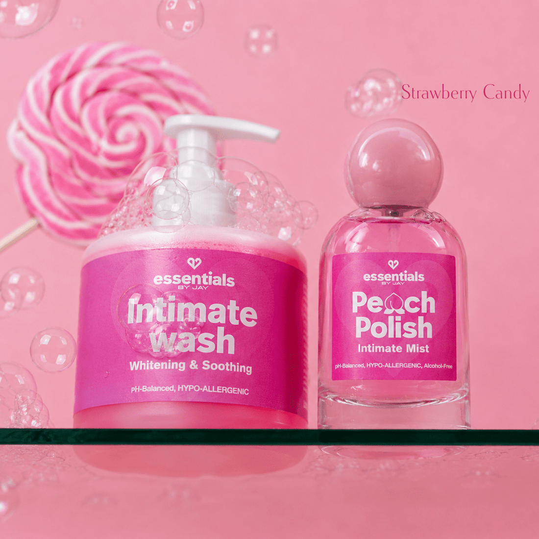 Feminine Hygiene Duo - Daily Intimate Wash + Bikini Perfume - Essentials by Jay
