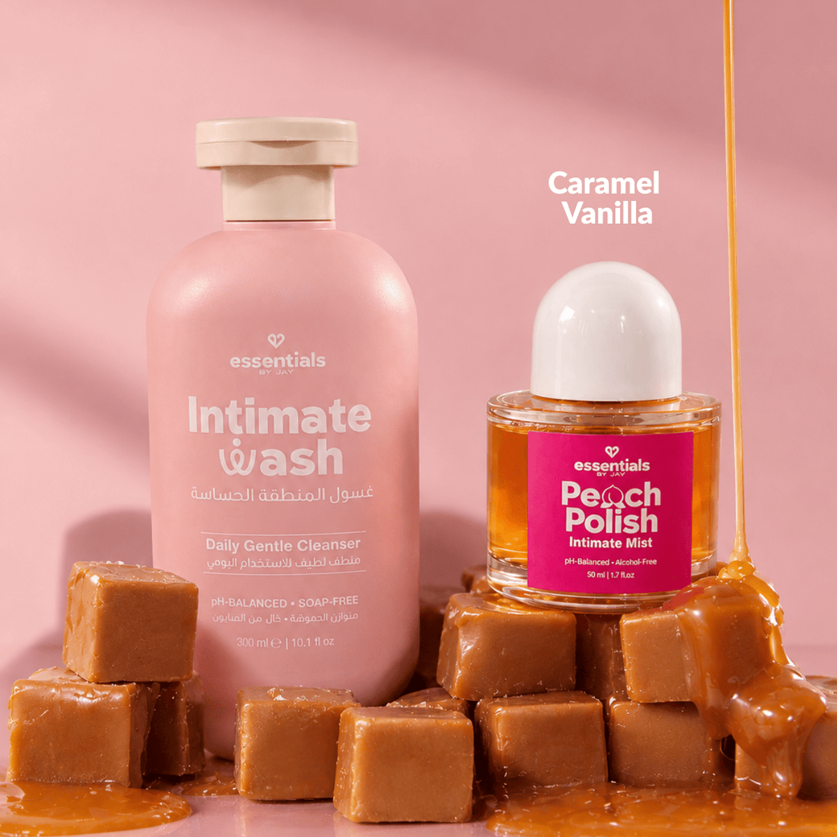 Feminine Hygiene Duo - Daily Intimate Wash + Bikini Perfume (New Packaging) - Essentials by Jay