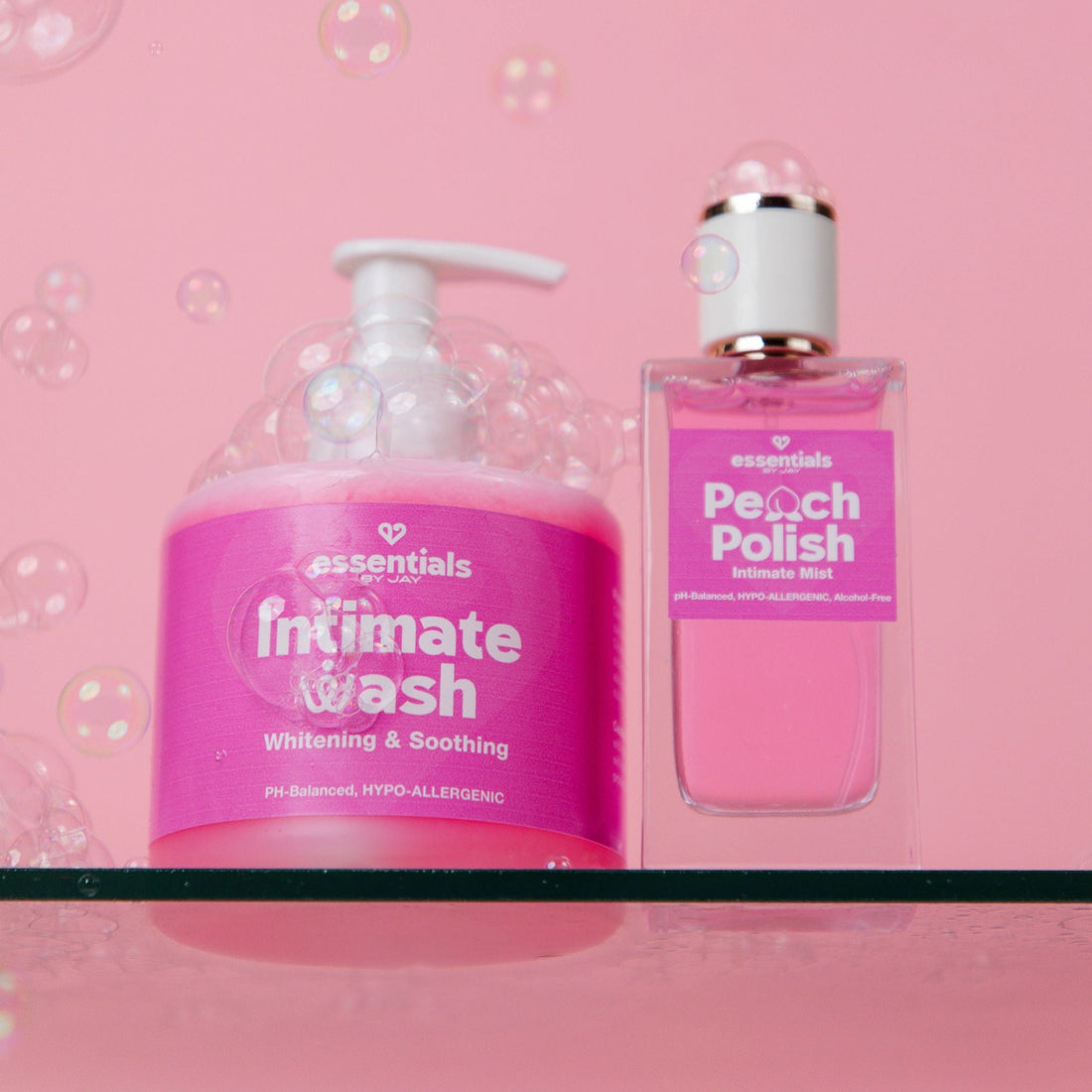 Feminine Hygiene Duo - Daily Intimate Wash + Bikini Perfume (New Packaging, Same Formula) - Essentials by Jay