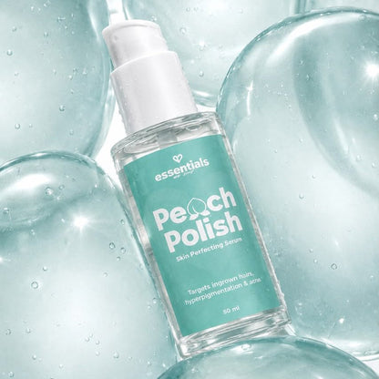 Peach Polish Skin Perfecting Serum - Body Acne, Strawberry Skin, Brightening - 60ml - Essentials by Jay