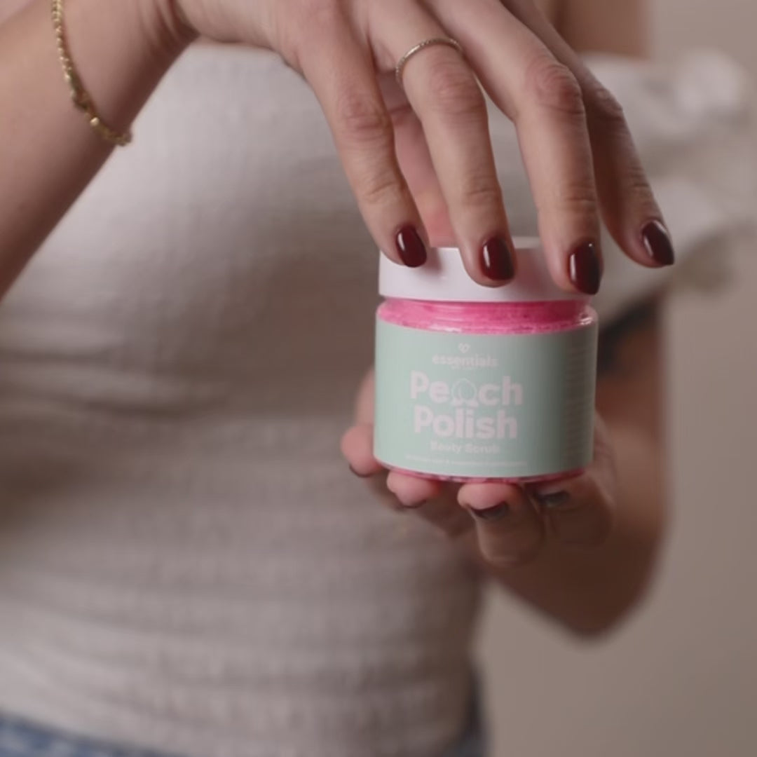 Peach Polish Booty Scrub - 200g