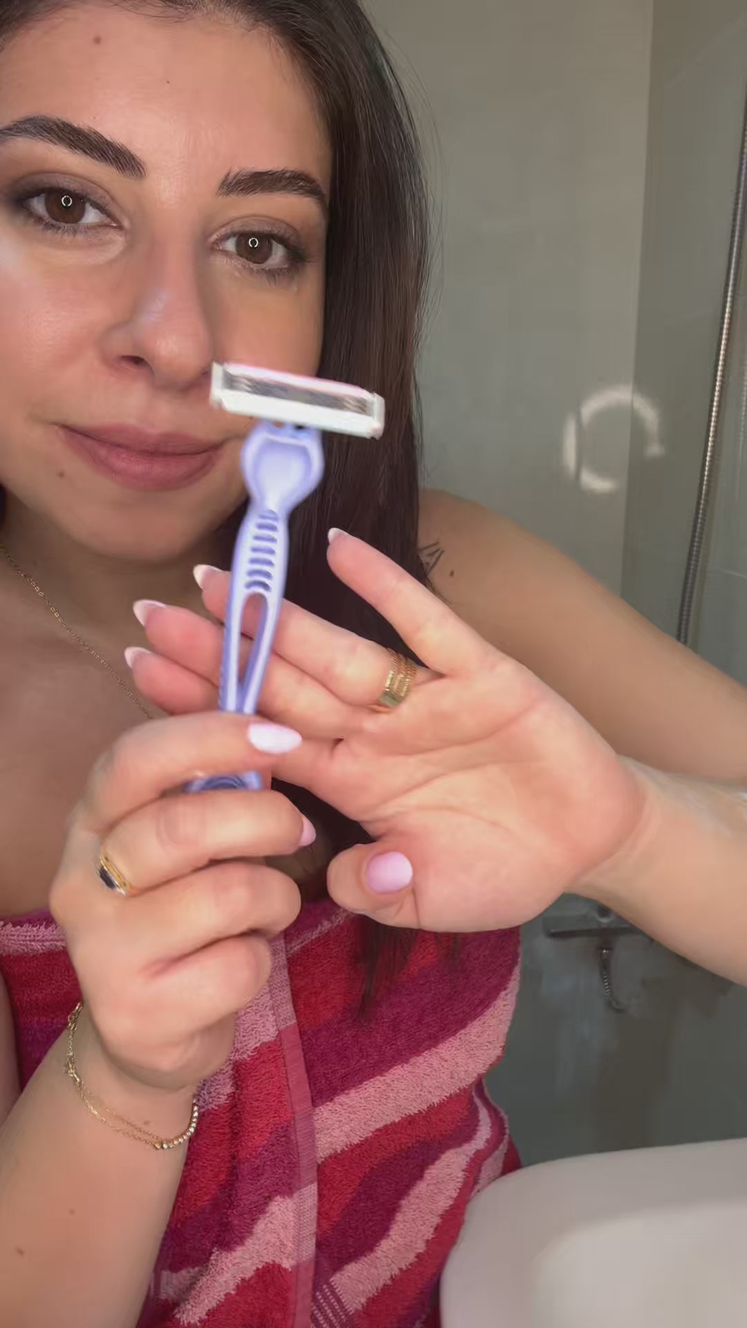 Load video: Shaving routine