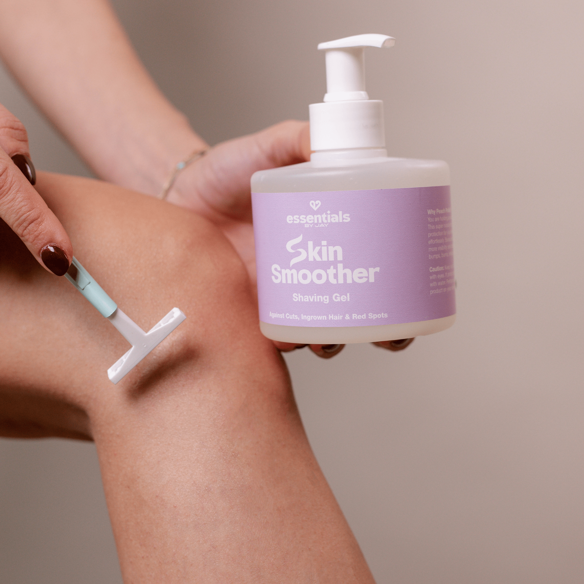 Silky Smooth Shaving Kit - For all Body Parts (Legs, Arms, Back and Underarms) - Essentials by Jay