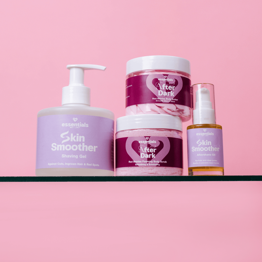 Silky Smooth Shaving Kit - For all Body Parts (Legs, Arms, Back and Underarms) - Essentials by Jay