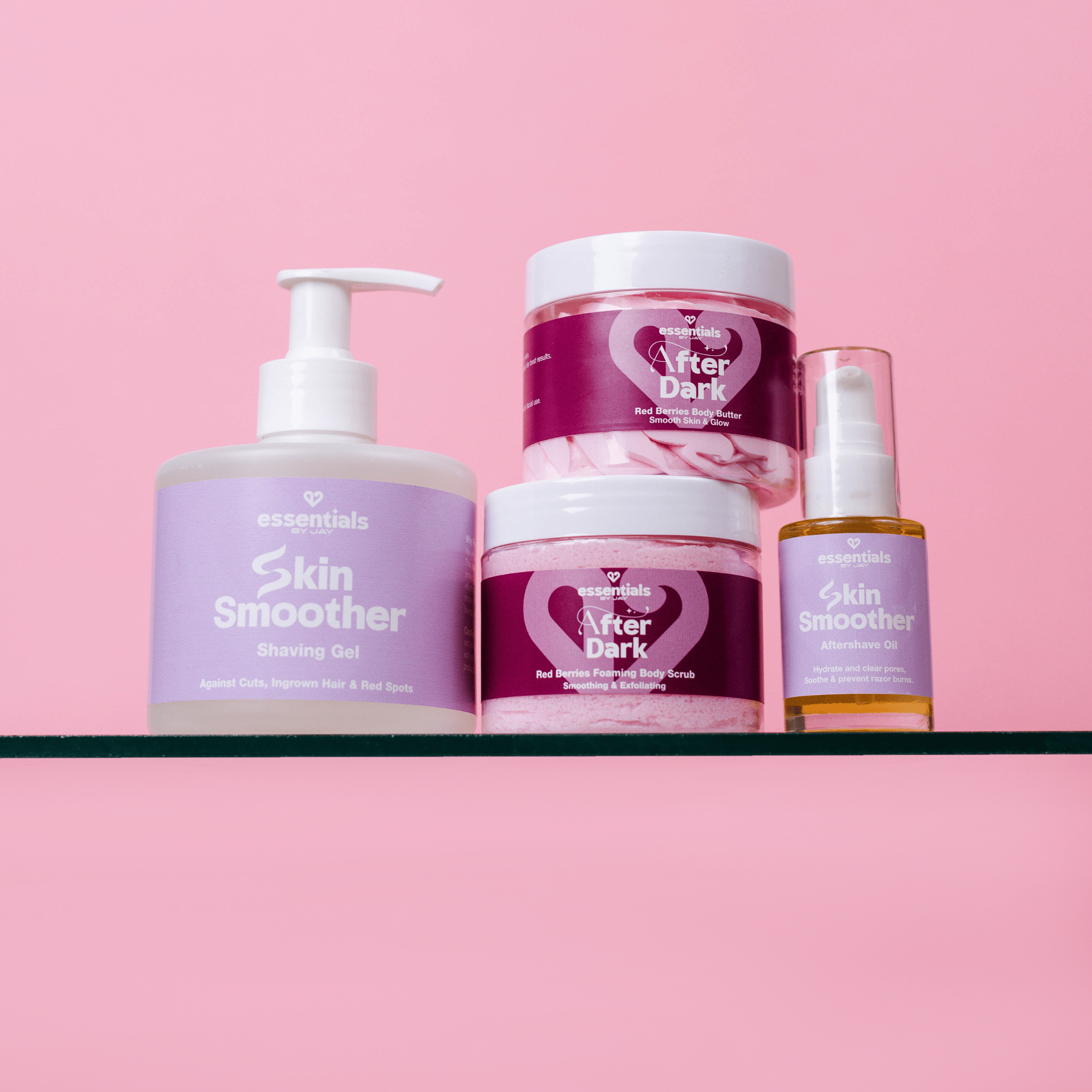 Silky Smooth Shaving Kit - For all Body Parts (Legs, Arms, Back and Underarms) - Essentials by Jay