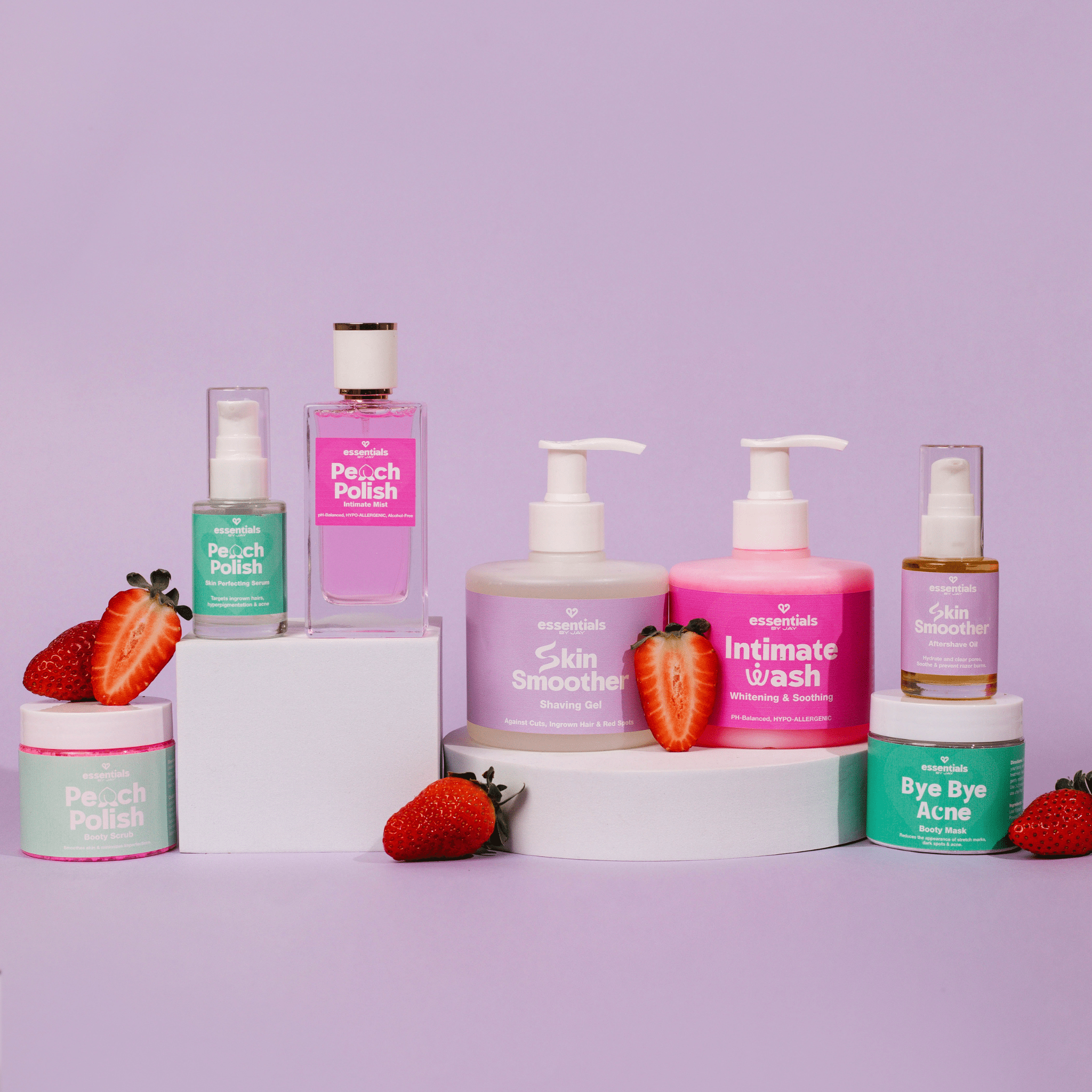 The Essentials Kit - Booty, bump - free shaves, and all - day freshness down there - Essentials by Jay